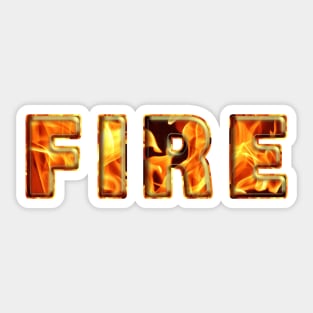 fire Sticker